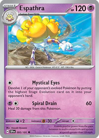Espathra - SV08: Surging Sparks - 095/191-Reverse Holofoil