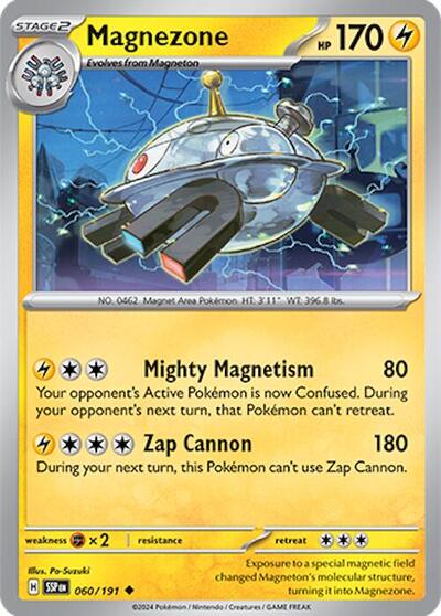 Magnezone - SV08: Surging Sparks - 060/191-Reverse Holofoil
