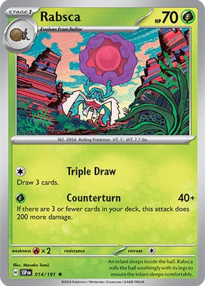 Rabsca - SV08: Surging Sparks - 014/191-Holofoil
