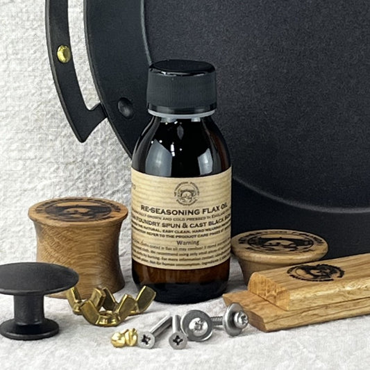 Flax Oil for Pan Seasoning