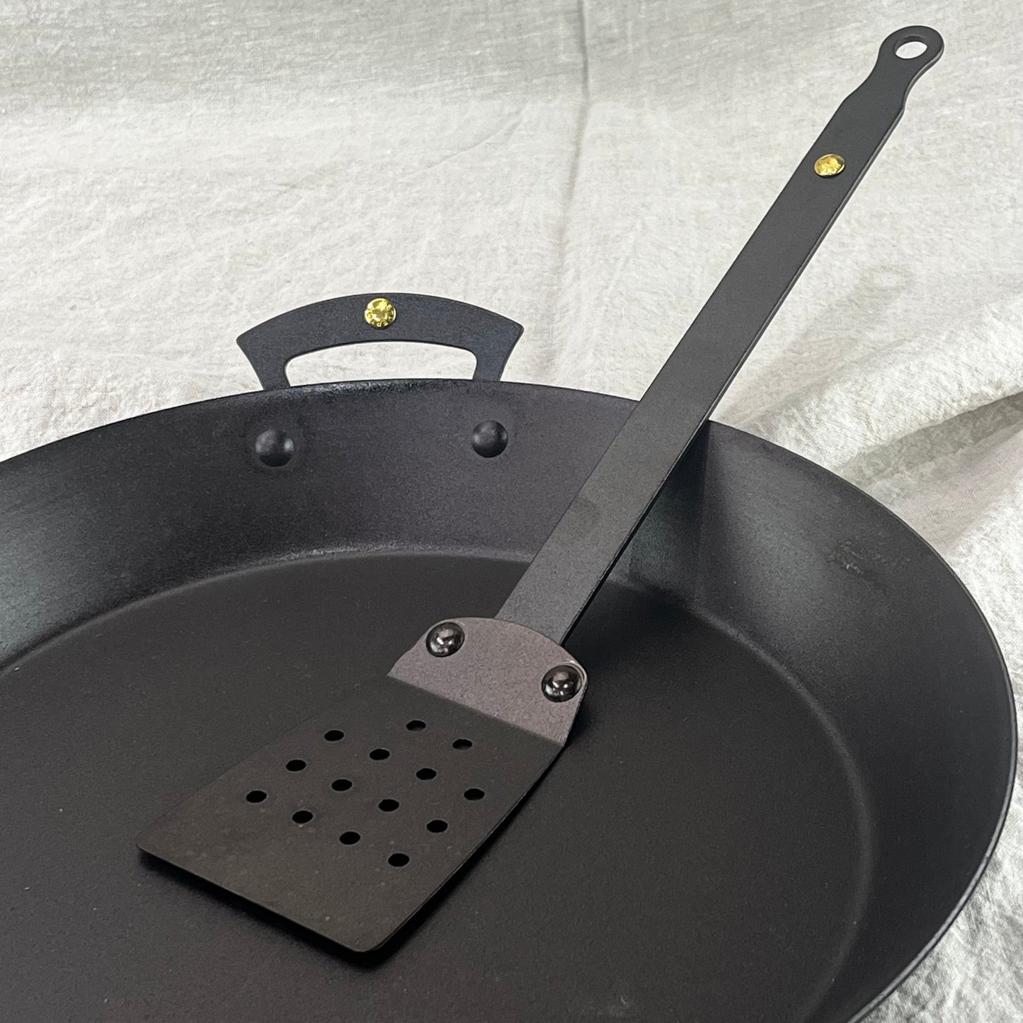 Black Iron Utensil Set