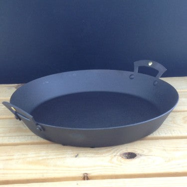 10" (26cm)  Spun Iron Prospector Casserole
