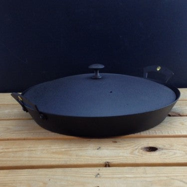 12" (30cm)  Spun Iron Prospector Casserole