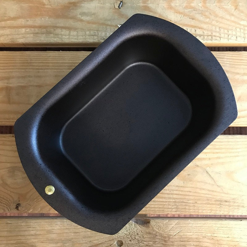 1lb (0.5kg) Black Iron Loaf Pan
