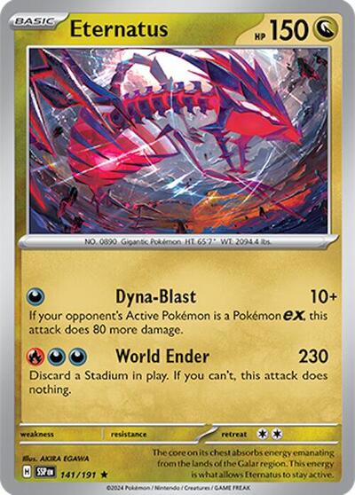Eternatus - SV08: Surging Sparks - 141/191-Holofoil