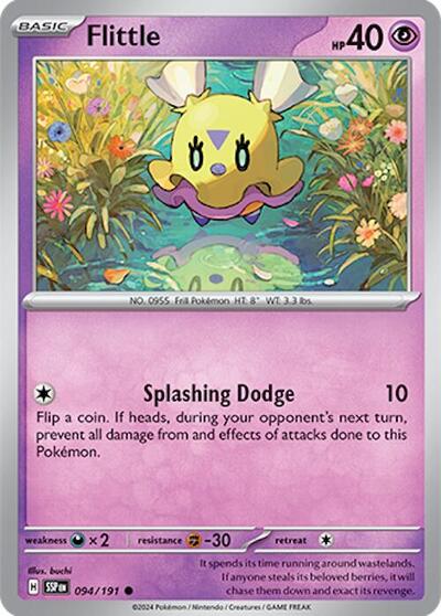 Flittle - SV08: Surging Sparks - 094/191-Reverse Holofoil