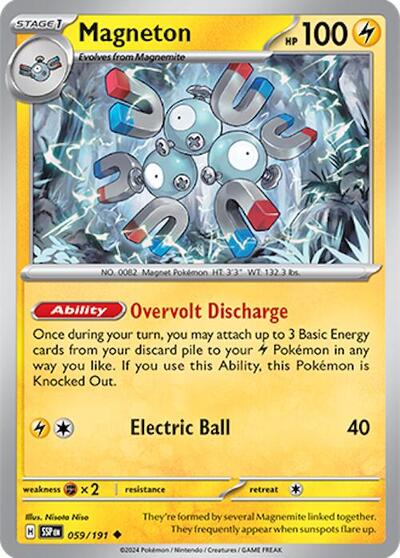 Magneton - SV08: Surging Sparks - 059/191-Reverse Holofoil
