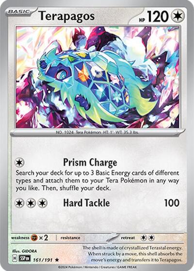 Terapagos - SV08: Surging Sparks - 161/191-Holofoil