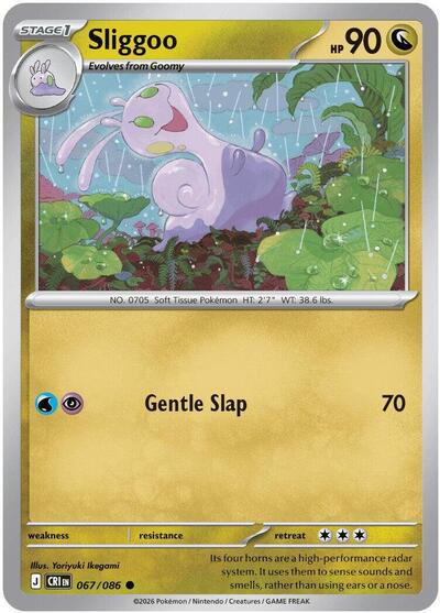 Sliggoo - 067/086 - ME04: Chaos Rising - 067/086-Reverse Holofoil