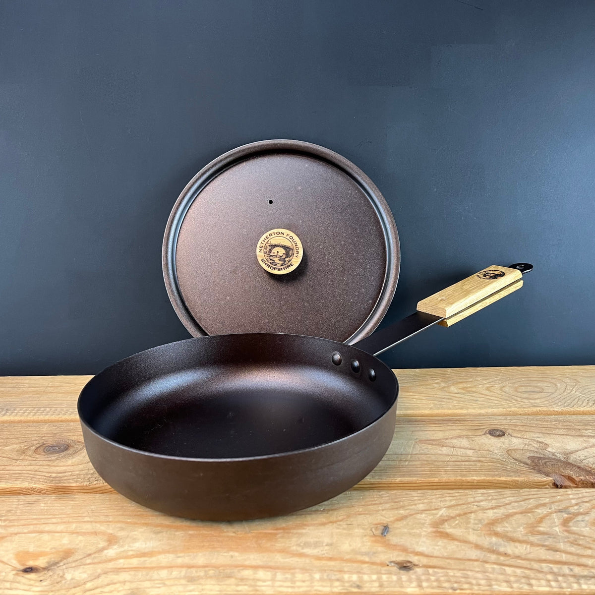 Netherton Foundry 9" (23cm) Spun Iron Chef's Sauté frying pan