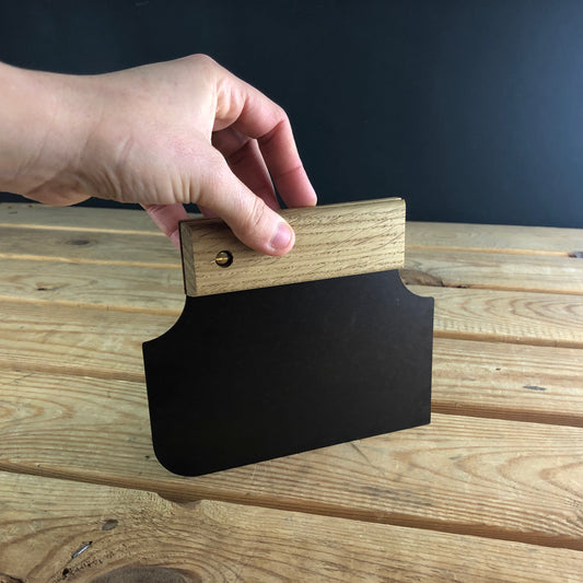 Black Iron Dough Scraper