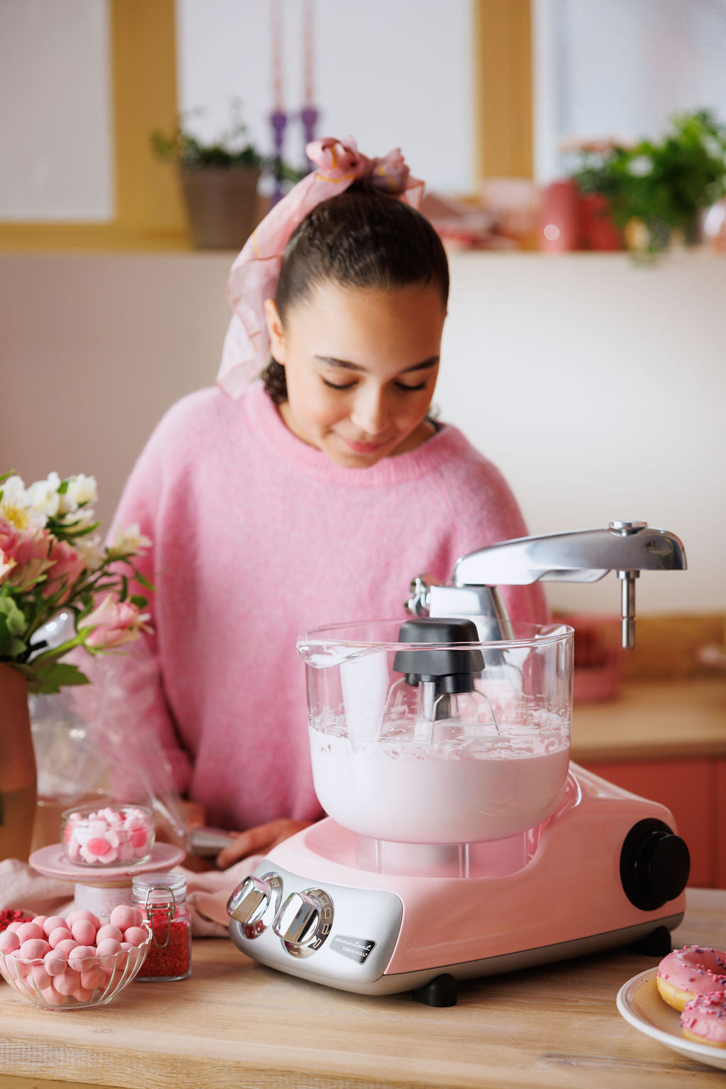 Cloudy Pink Stand Mixer