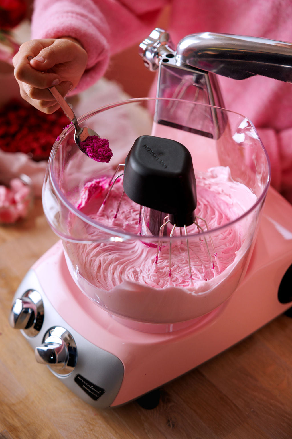 Cloudy Pink Stand Mixer