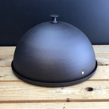 Spun Iron Cloche with Baking Tray