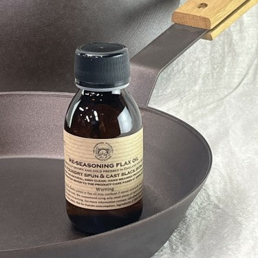Flax Oil for Pan Seasoning