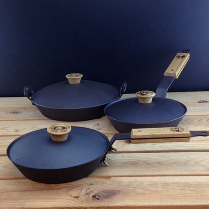 Netherton Foundry 12" (30cm) Spun Iron Frying Pan